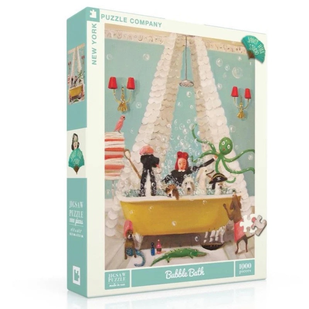 New York Puzzle Company Bubble Bath 1000-Piece Puzzle